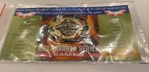 2001 World Series Game 3 Pin Limited Edition Yankees DiamondBacks - Picture 1 of 3