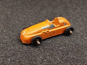 Vintage 1940s Midgetoy Orange Race Diecast Toy Car - Picture 1 of 4