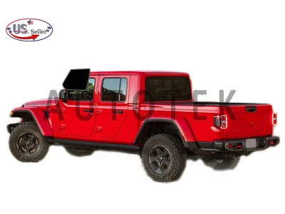 Filme PreCut dianteiro duas portas janelas qualquer tonalidade para Jeep Gladiator 2020-2025 - Imagem 1 de 4