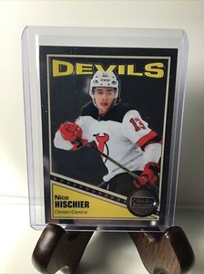 2019-20 O-Pee-Chee Platinum Nico Hischier New Jersey Devils Insert Card Hockey
