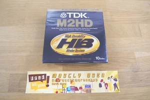 TDK M2HD 5.25" 1,2MB 96tpi Floppy Disks - 10 Pack - NOS | SEALED - Afbeelding 1 van 6