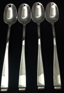 Juego de 4 cucharas de té helado de acero inoxidable Oneida Forte - Imagen 1 de 3