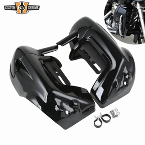 Lower Vented Leg Fairing Glove Boxes Fit For Harley Touring 1983-2013 Glossy - Bild 1 von 14