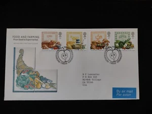 GB FDC - 1989 Food and Farming - Picture 1 of 1