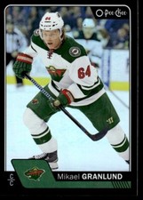 2016-17 O-Pee-Chee Black Rainbow Foil /100 Mikael Granlund Minnesota Wild #111