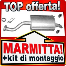Silenziatore Klarius Scarico Set NUOVO HONDA JAZZ II GD GE 1.2 1.3 mezzi PENTOLA nei.