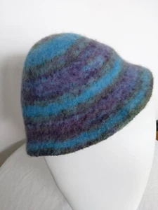 Filzhut KU 52cm, handgearbeitet, 100%Wolle, Höhe 19cm, Krempe 68cm - Bild 1 von 2