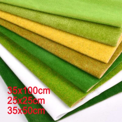 Grass Landscape Mat Scenery Sand Table Railway Model Artificial Layout Decor - Image 1 of 4