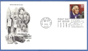 First Day Issue President Roosevelt FDC Stamp FDR - Picture 1 of 1