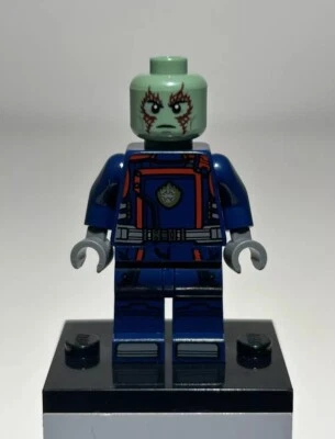 LEGO Drax Minifigura 76255 Clásico Traje Azul Marvel Guardianes de la Galaxia NUEVO Foto 1 de 2