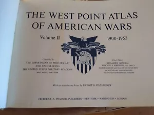 Der West Point Atlas der amerikanischen Kriege Band II 1900-1953 (1967, Hardcover). - Bild 1 von 12