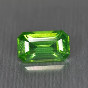 1.73Ct Radiant Cut, World class Unheated Intense Green Zircon _Sri-Lanka - Picture 1 of 1