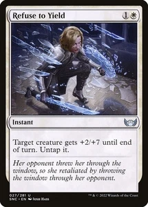 Refuse to Yield Foil (027) Streets of New Capenna SNC MTG Magic - Picture 1 of 1