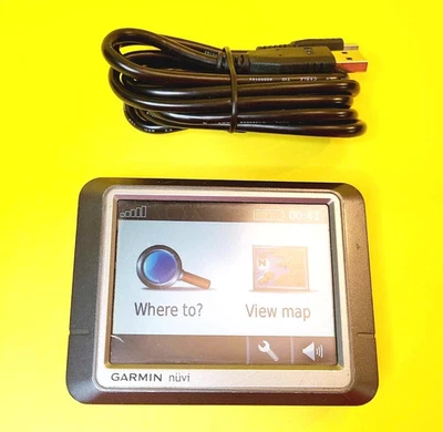 GARMIN NUVI 260 GPS NAVIGATION SYSTEM UNIT TOUCHSCREEN 3.5" TFT LCD PORTABLE - Image 1 of 4