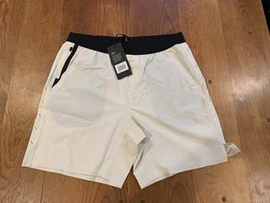 Ten Thousand Men 7 In Interval UnLined Active Shorts Silver Birch Large Workout - Picture 1 of 4
