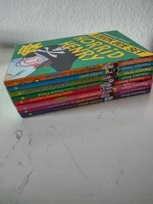 Horrid Henry 8 Book Box Set 32 Laugh-out-loud Stories Francesca Simon Easy Read - Image 1 of 4