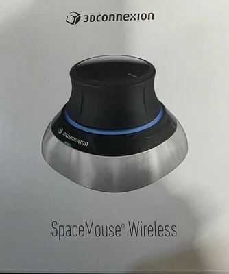 3Dconnexion SpaceMouse Wireless 3D Mouse Black (3DX-600044) boxed immaculate.  - Image 1 of 4