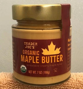 Trader Joe's Organic Maple Butter Creamy Limited Seasonal Edition 7oz (198g) - Bild 1 von 4