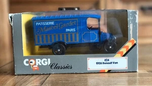 CORGI Die Cast Van 1/43 Classics 824 1926 RENAULT MARCEL GARDET Paris BOXED Car - Picture 1 of 2