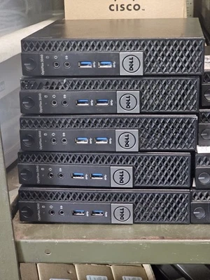 Lot-5 Dell Optiplex 3040 micro i3 + caddy & 4 GB Ram/ No HDD/Power Supply. - Image 1 of 4