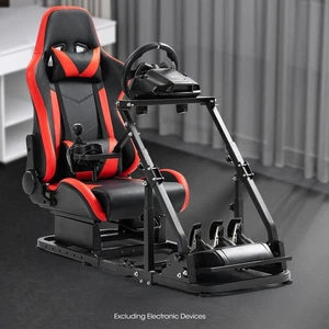 Mokapit Racing Cockpit mit Rotem Sitz Verstellbar und Faltbar Kompatibel mit G29 - Bild 1 von 20