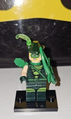 NEW DC Superheroes Green Arrow Custom Lego Minifigure Hat With Feather Classic - Image 1 of 4