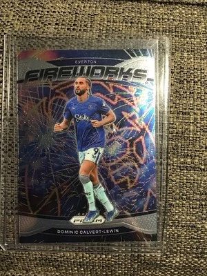 2024-25 Panini Prizm EPL Fireworks Dominic Calvert-Lewin - Image 1 of 2