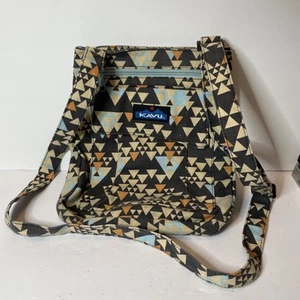 KAVU Keeper Sling Canvas Crossbody Bag - Tri Cascades Southwest - Picture 1 of 8