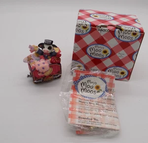 Mary's Moo Moos "Loads Of Love For Heifer-ybody" 780804 Cow In Mailcart - Imagen 1 de 6