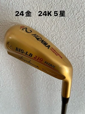 Honma Big Lb 210 Titan 24K Gold 5 Stars Star Titanium Five 19 - Image 1 of 4
