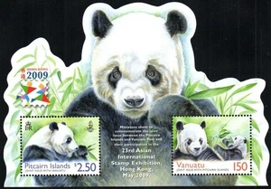 Estampilla de la isla Pitcairn 685 - osos panda - Imagen 1 de 1
