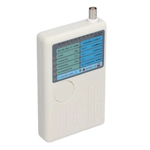 4 In 1 Netzwerkkabeltester BNC RJ45 RJ11 USB Stromkreiskabel Und Jumper - Bild 1 von 24
