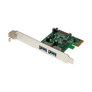 StarTech.com Adattatore scheda SuperSpeed USB 3.0 con 2 porte PCI Express (PCIe) - Foto 1 di 8