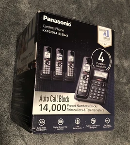 Panasonic KX-TGF944 | Cordless Phone System | Four (4) Cordless Handsets **NEW** - Picture 1 of 4