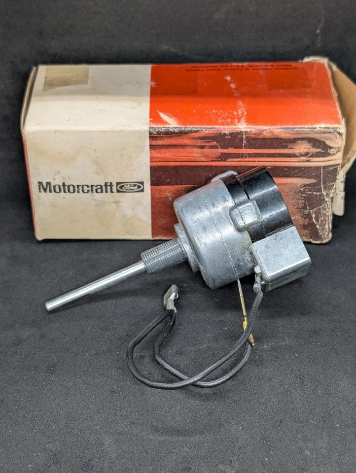 INTERRUPTOR LIMPIAPARABRISAS INTERMITENTE FORD MUSTANG MERCURY COUGAR 1971-73 NUEVO EN STOCK Foto 1 de 4