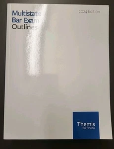 Themis Bar Review Multistate Bar Exam Outlines MBE 2024 Edition - Bild 1 von 2