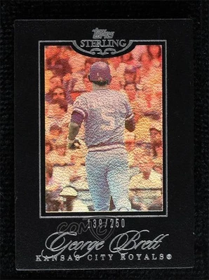 2006 Topps Sterling /250 George Brett #112 HOF - Image 1 of 2