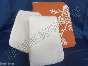 Pottery Barn French Knot Floral Embroidered bed Duvet Cover Full Queen FQ shams - Picture 1 of 10