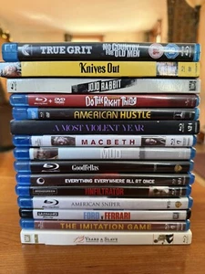 Blu-ray Movie Sale Lot (15) - PICK & CHOOSE - Mixed Genres - Award Winners - Picture 1 of 19