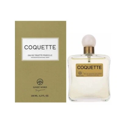 Coquette Eau de Toilette Pour Femme Spray de 100 ml - Sunset World Fragances - Imagen 1 de 2