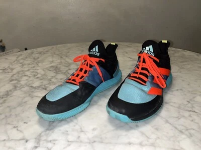 Addias Adizero UBERSONIC 4 Alexander Zverev Colorway (azul eléctrico/naranja neón) Foto 1 de 4