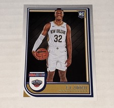 New Orleans Pelicans E.J. Liddell 2022-23 Panini NBA Hoops Rookie Card