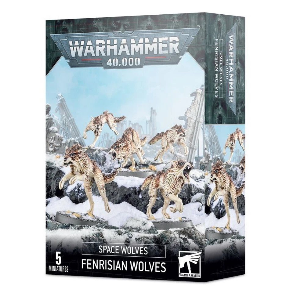 Space Wolves Fenrisian Wolves | Warhammer 40,000 Miniatures - Image 1 of 1