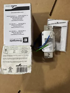 Cooper Greengate 0NW-D-1001-MV-W Dual Tech Wall Sensor 120-277V New - Picture 1 of 2