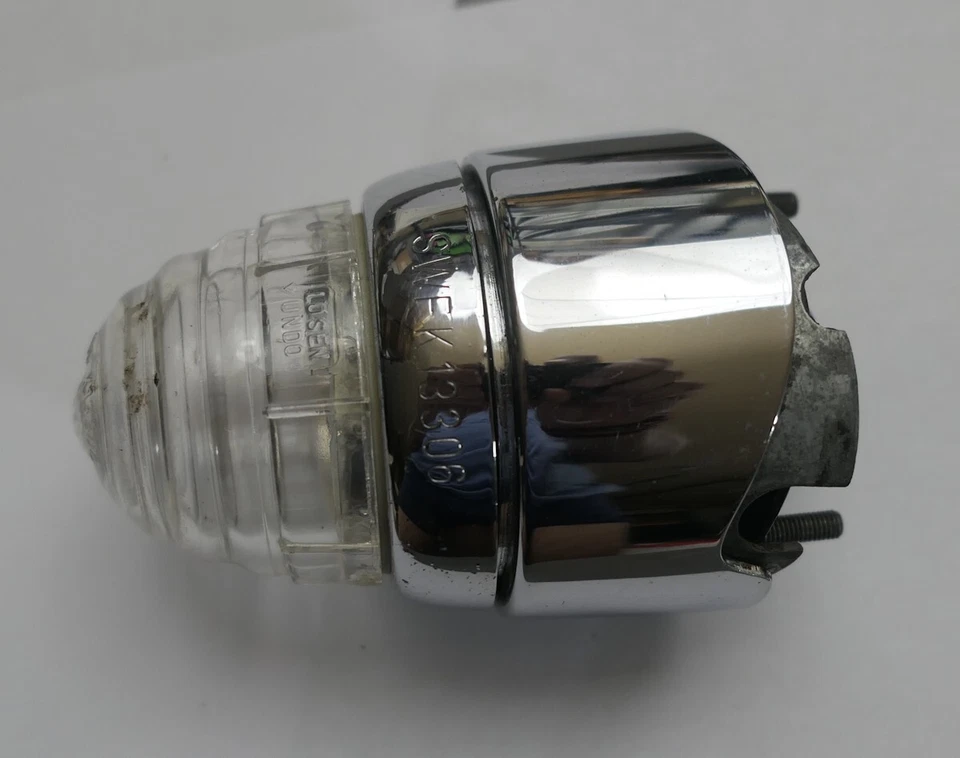 Conjunto de señal de giro delantera transparente lado pasajero Porsche 356B 356C SWF K13306 Foto 1 de 4