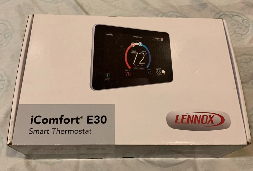 New Lennox iComfort E30, 20A65 Programable WiFi Touchscreen Smart Thermostat - Image 1 of 4