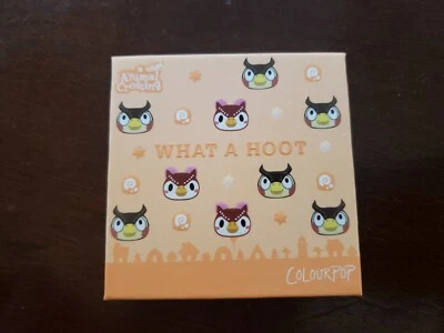 COLOURPOP X Animal Crossing What a Hoot Eyeshadow Palette! Brand New!  - Image 1 of 3