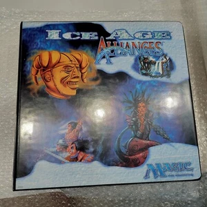 MTG Ice Age Alliances Homelands Complete Full Set with Offcial BINDER - Picture 1 of 12