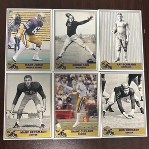 1992 Pacific Washington Huskies Greats Football Lot of 6 Cards Cain Jerue ++ - Picture 1 of 1