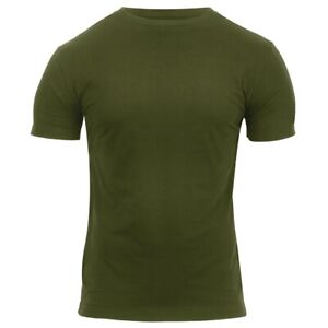 Rothco Mens Solid Color Athletic Fit Military-Type T-Shirt (Choose Sizes)